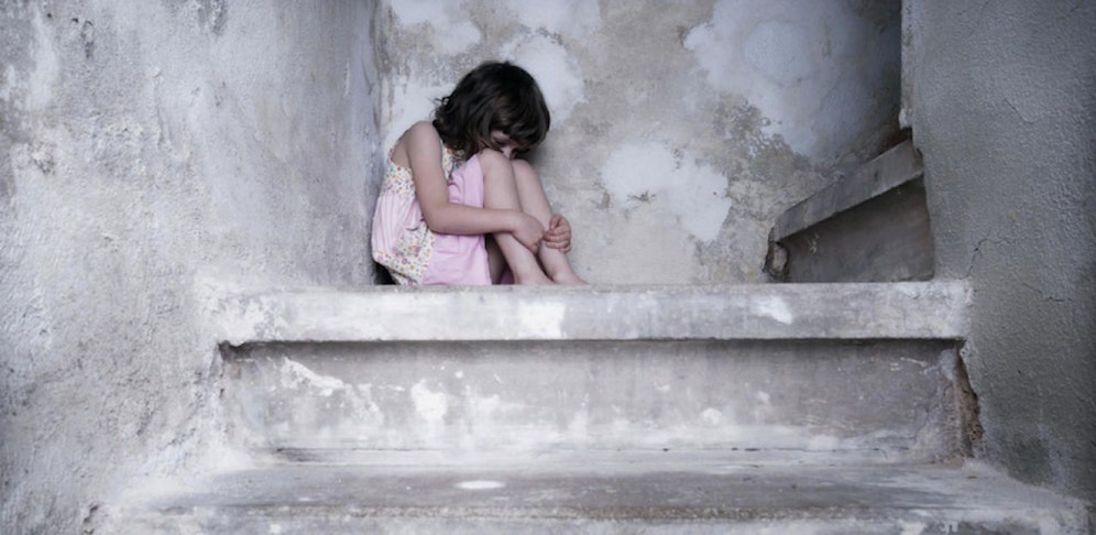 Das Kind war völlig verstört, die Rettung brachte es in Krankenhaus Braunau.