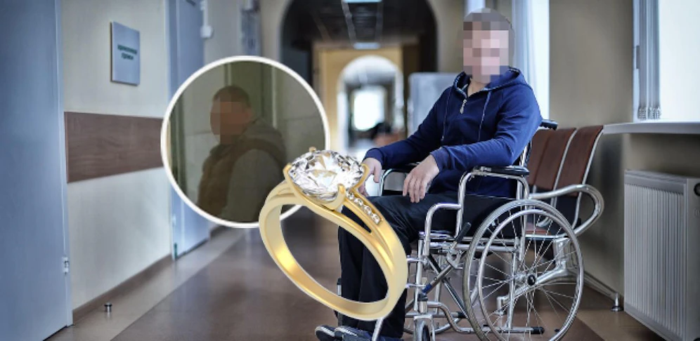 Der Rumäne (kl. Foto) ließ einen teuren Ring mitgehen.
