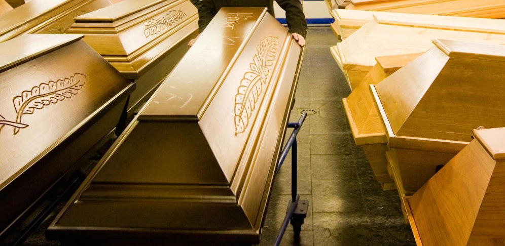 Ein Bestatter war in einer Privatschule im 15. Bezirk eingemietet. (Symbolbild) 