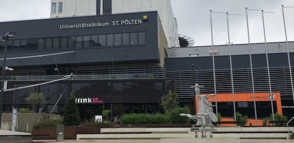 Das Universitätsklinikum in der Landeshauptstadt.