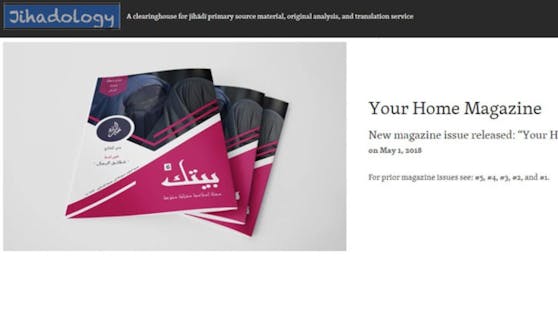 Das El-Kaida-Magazin "Baituki" kann auch auf der Webseite "Jihadology" heruntergeladen werden.