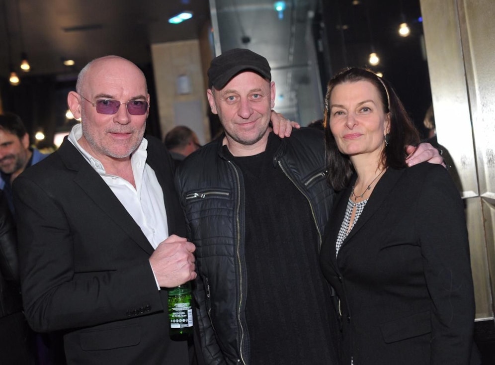 Nikolaus Schrefl, Alf Poier und Arabel Karajan