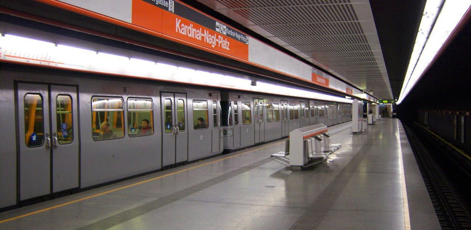 Frau stürzte in Wien auf Gleise der U3
