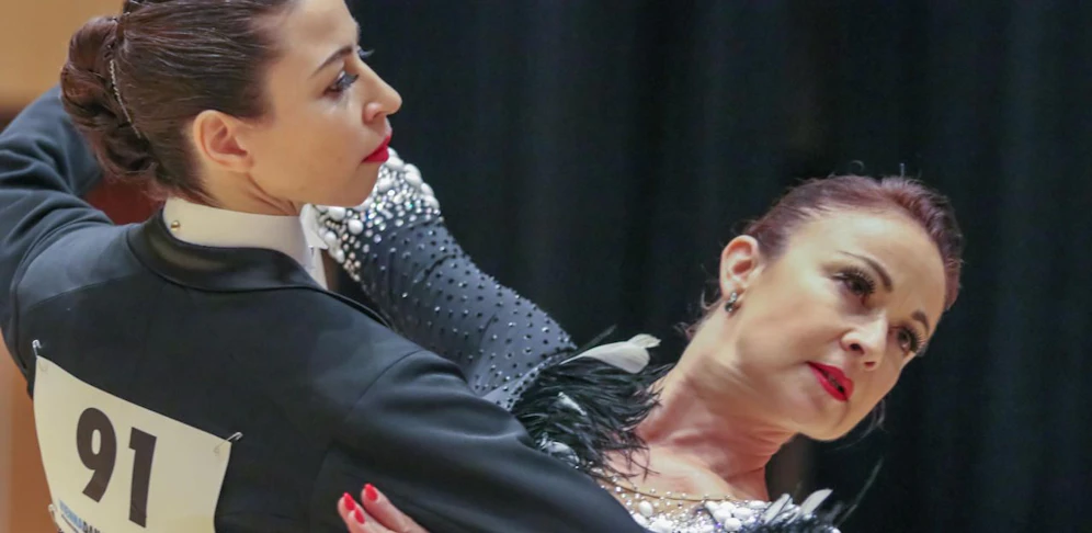 Zwei Tänzerinnen beim Vienna Dance Contest