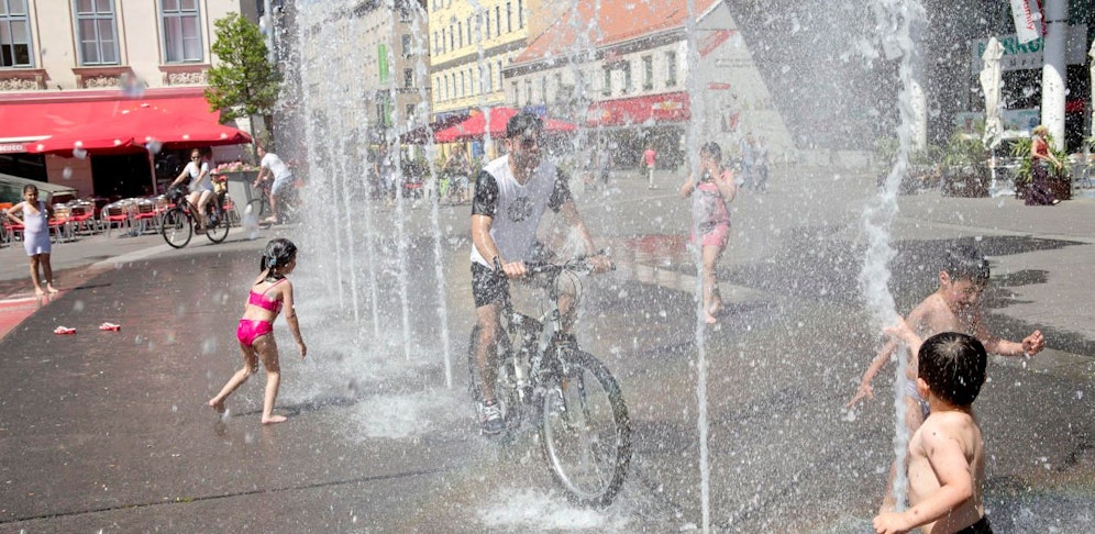 Immer mehr Hitzetage in Österreich