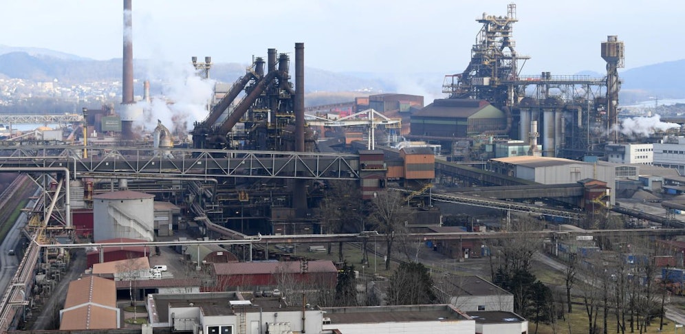 Im Bild: Das voestalpine-Werk aufgenommen am Dienstag, 21. Jänner 2020, in Linz.