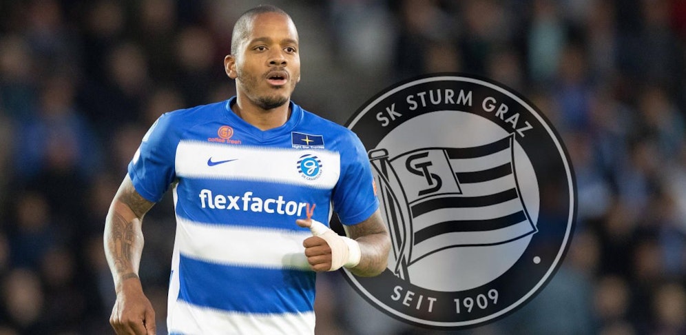 Charlison Benschop soll vor dem Wechsel zu Sturm Graz stehen.