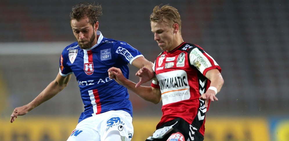 Martin Grasegger (Linz) und Marco Grüll (Ried)