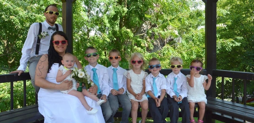 Patrick, Melanie und die ganze Rasselbande.