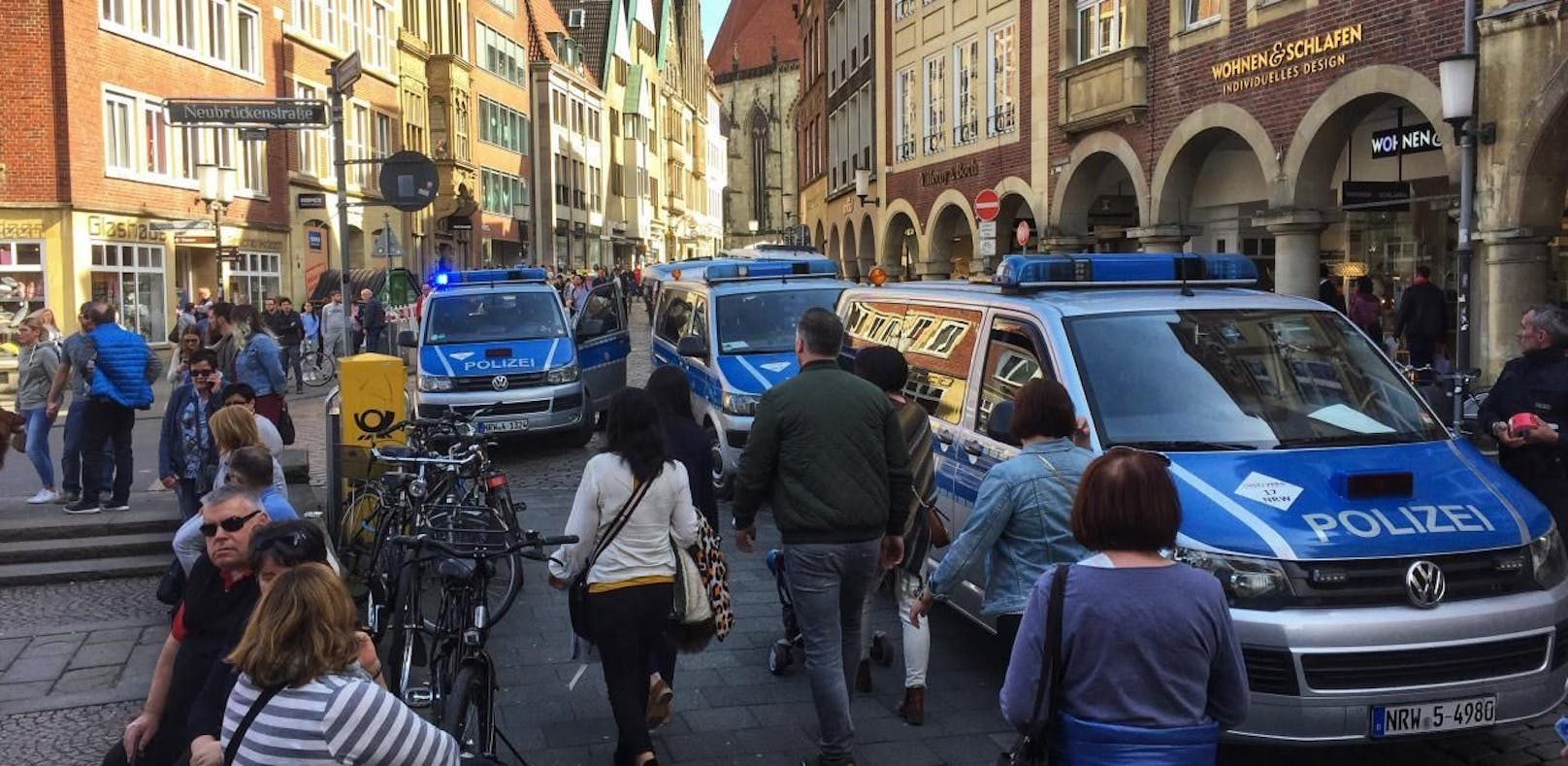 Schock nach Todesfahrt: "Ganz Münster trauert"