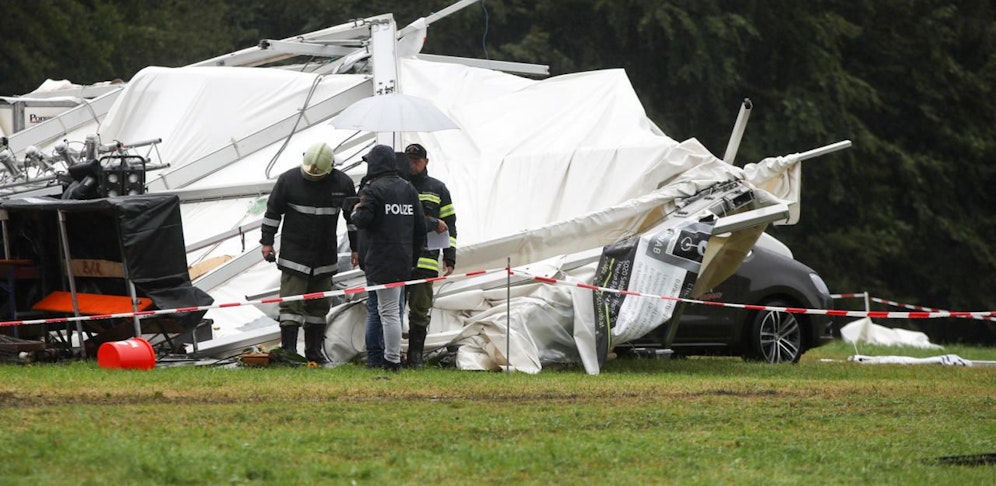 Monate nach dem Sturm-Drama mit zwei Toten im Innviertel wurden Tausende Euro Spendengeld für die Opfer gesammelt.
