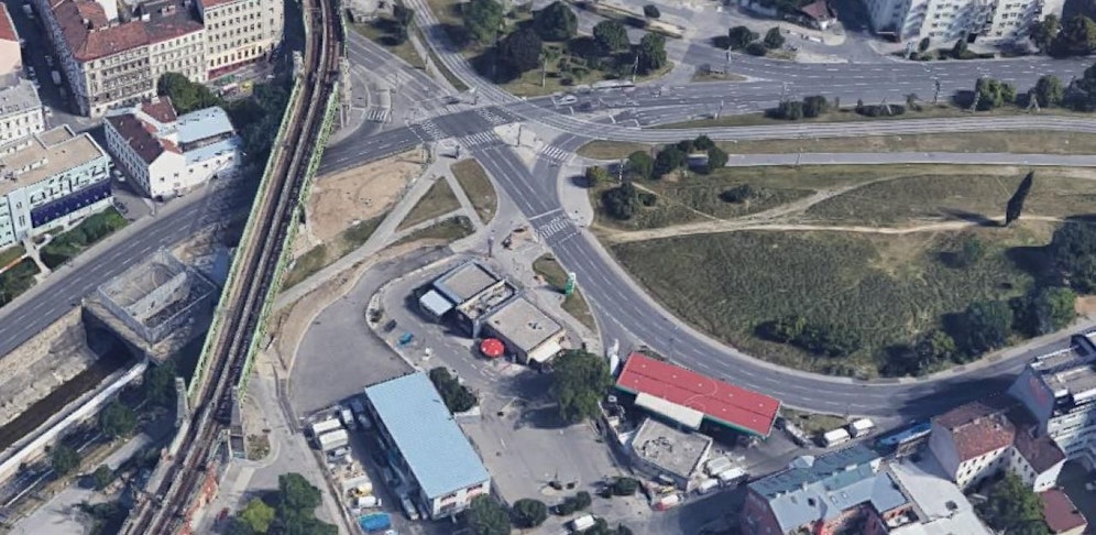 Hier ereignete sich die Schlägerei.