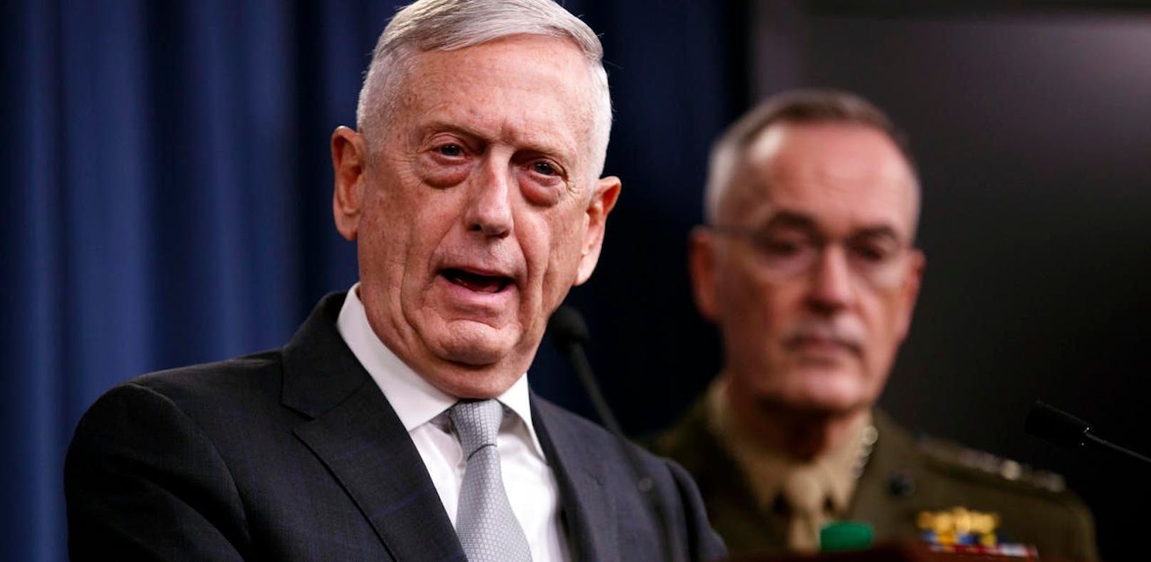 Pentagon-Chef Jim Mattis verlässt Ende Februar die Regierung.