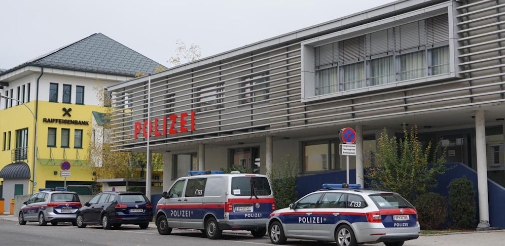 Alarm bei der PI Amstetten.