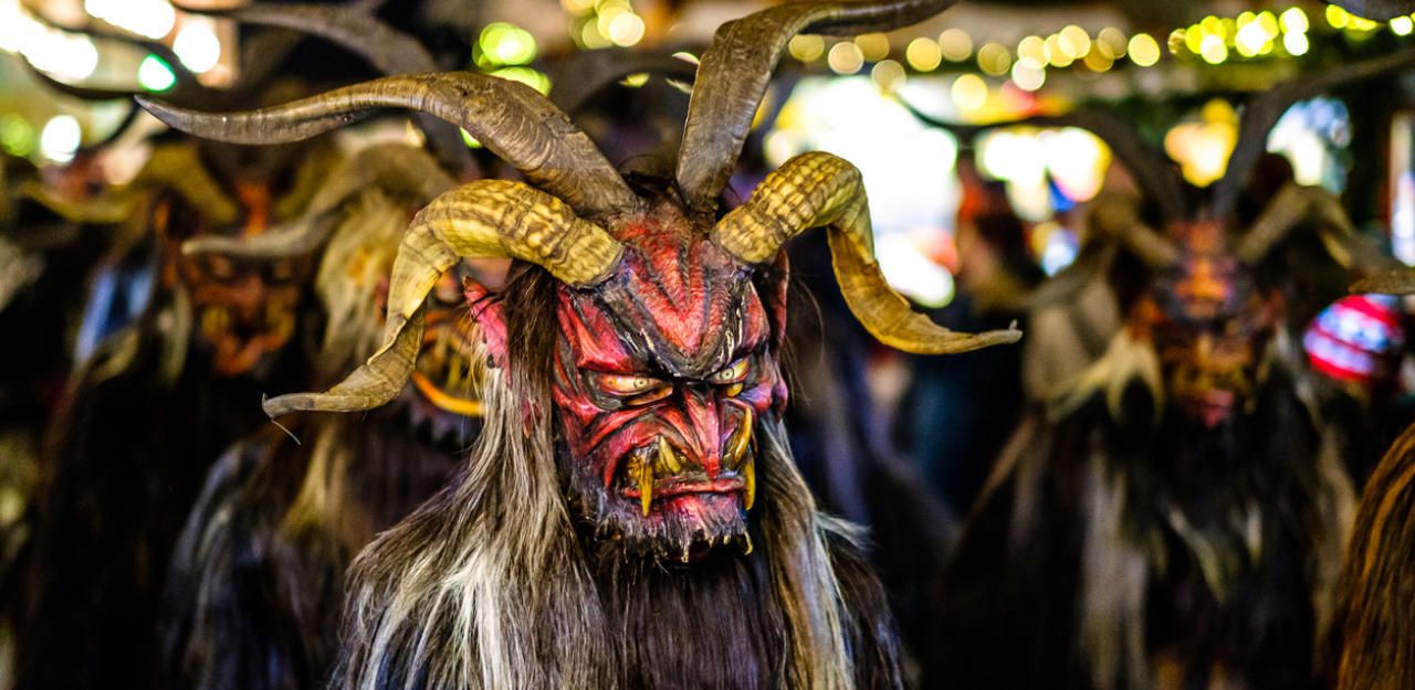 Symbolbild einer Percht.