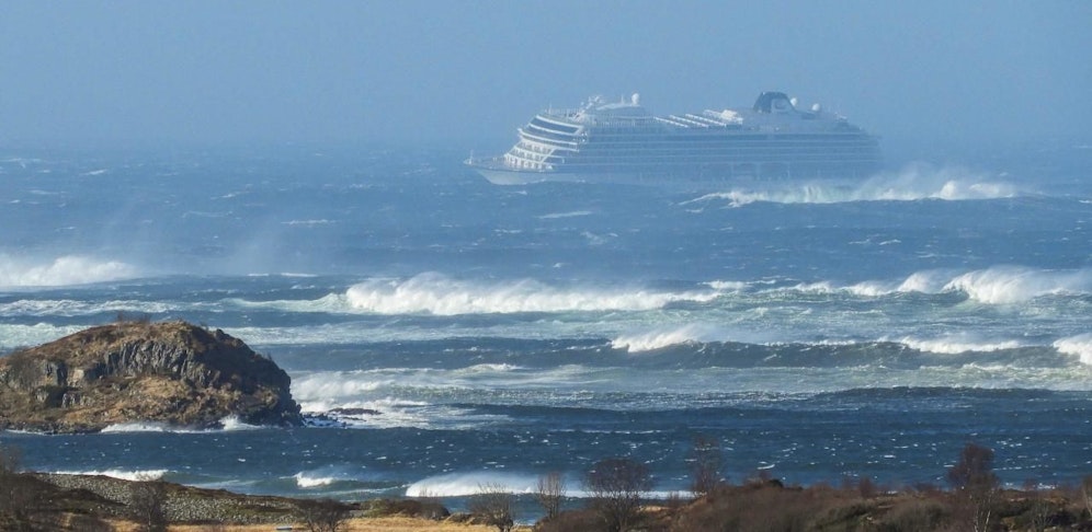 Die Viking Sky in Seenot vor Norwegen