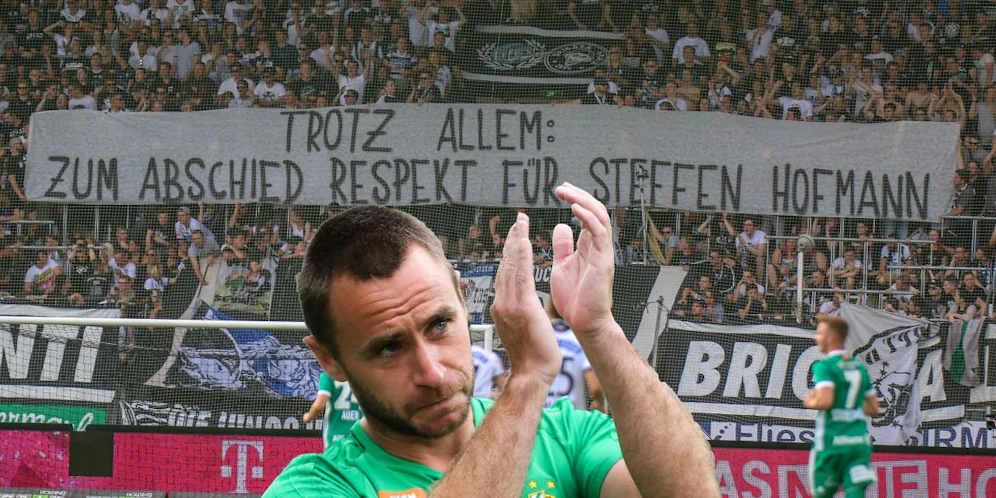 Stark: Die Sturm-Fans verabschieden sich von Rapid-Ikone Steffen Hofmann.