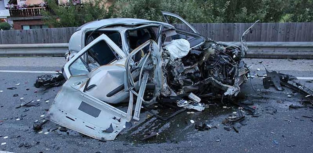 Böser Verkehrsunfall auf der Drautalstraße