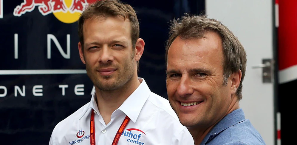 Die beiden ORF-Scherzkekse Alexander Wurz und Ernst Hausleitner.