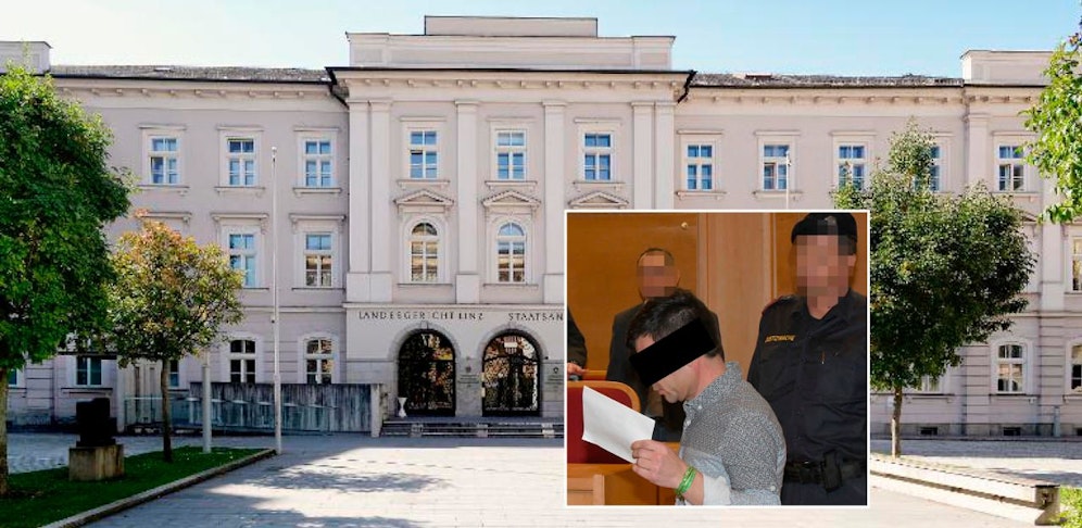 Der Beschuldigte soll auf seine Frau eingestochen haben. (justiz.gv.at, Walter Meier)