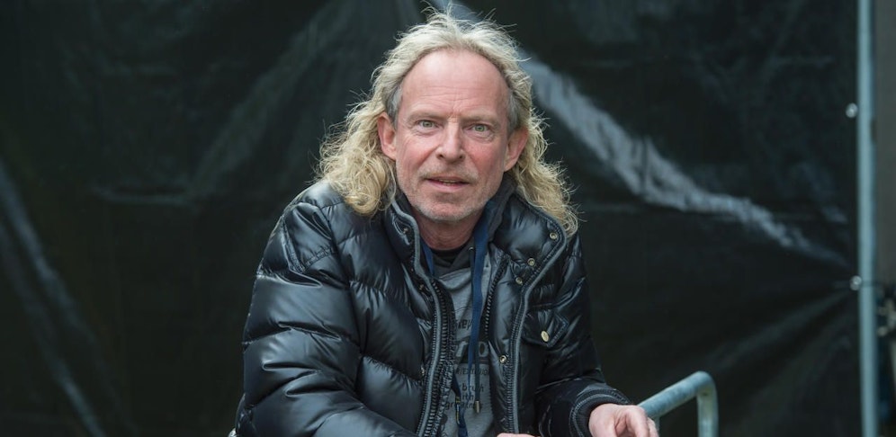 Der Kabarettist Alexander Bisenz alias Alfred Wurbala - hier auf der Kaiserwiese im Wiener Prater - hatte einen schweren Herzinfarkt erlitten.