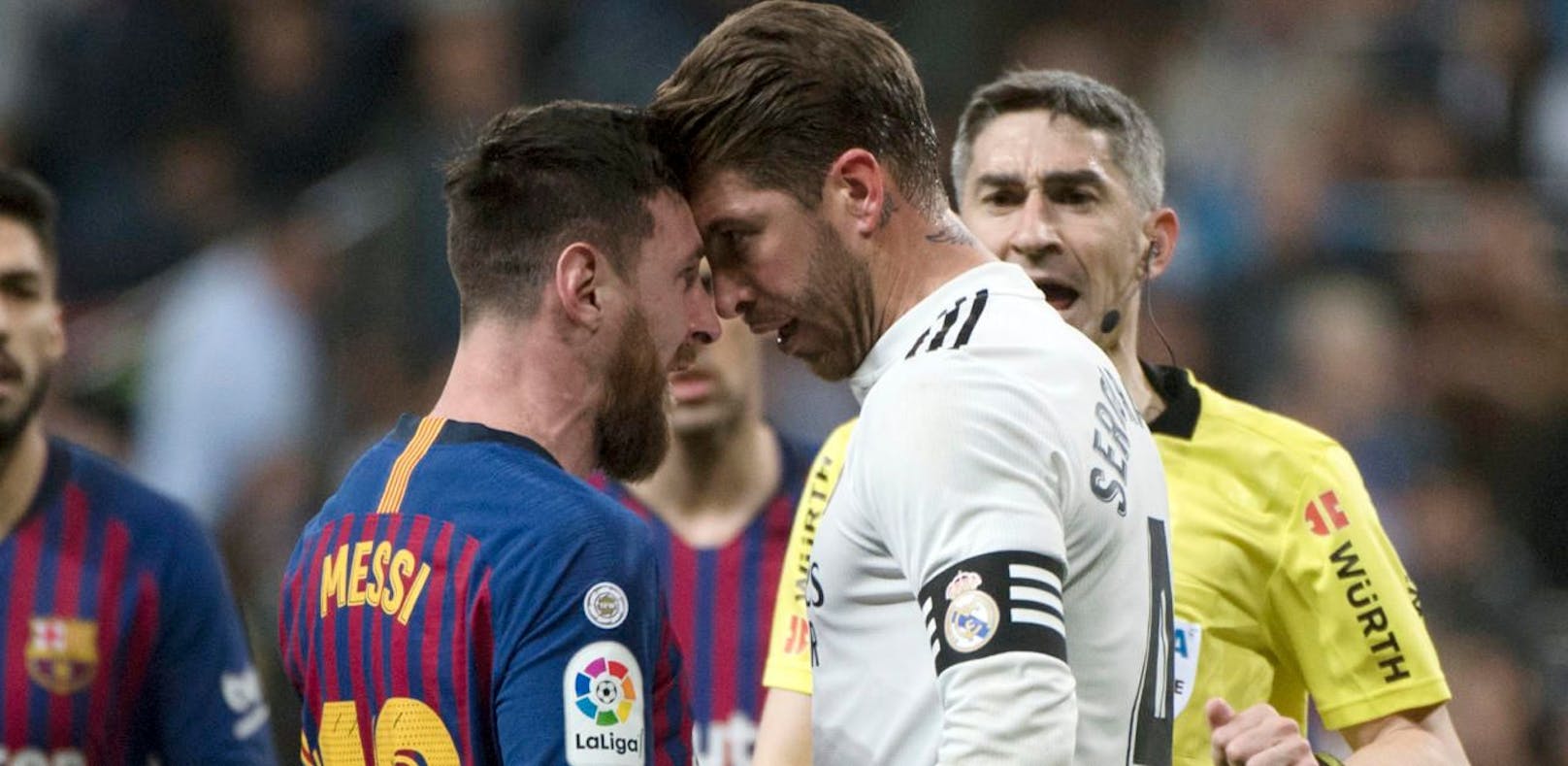 Lionel Messi und Sergio Ramos