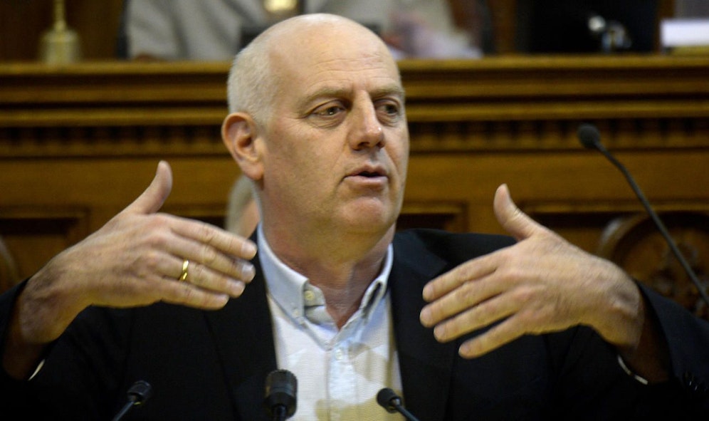 Ex-Politiker C. Chorherr. 