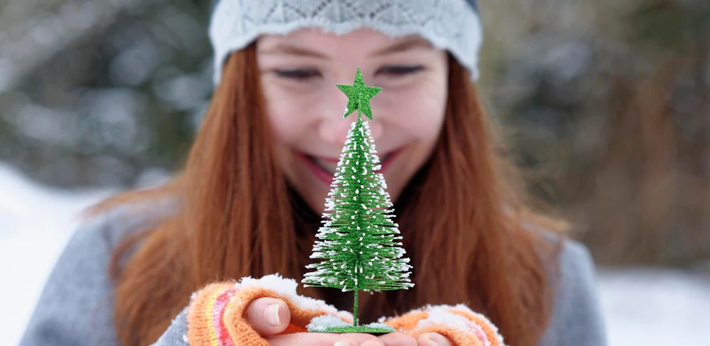 Christbaum-Verkauf: Der Trend geht heuer wieder zu größeren Bäumen.