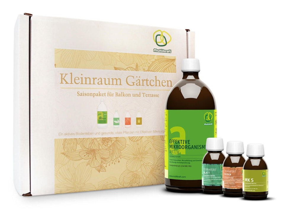 Gewinne jetzt ein Frühlingspaket für die Terrasse und den Balkon von Multikraft.