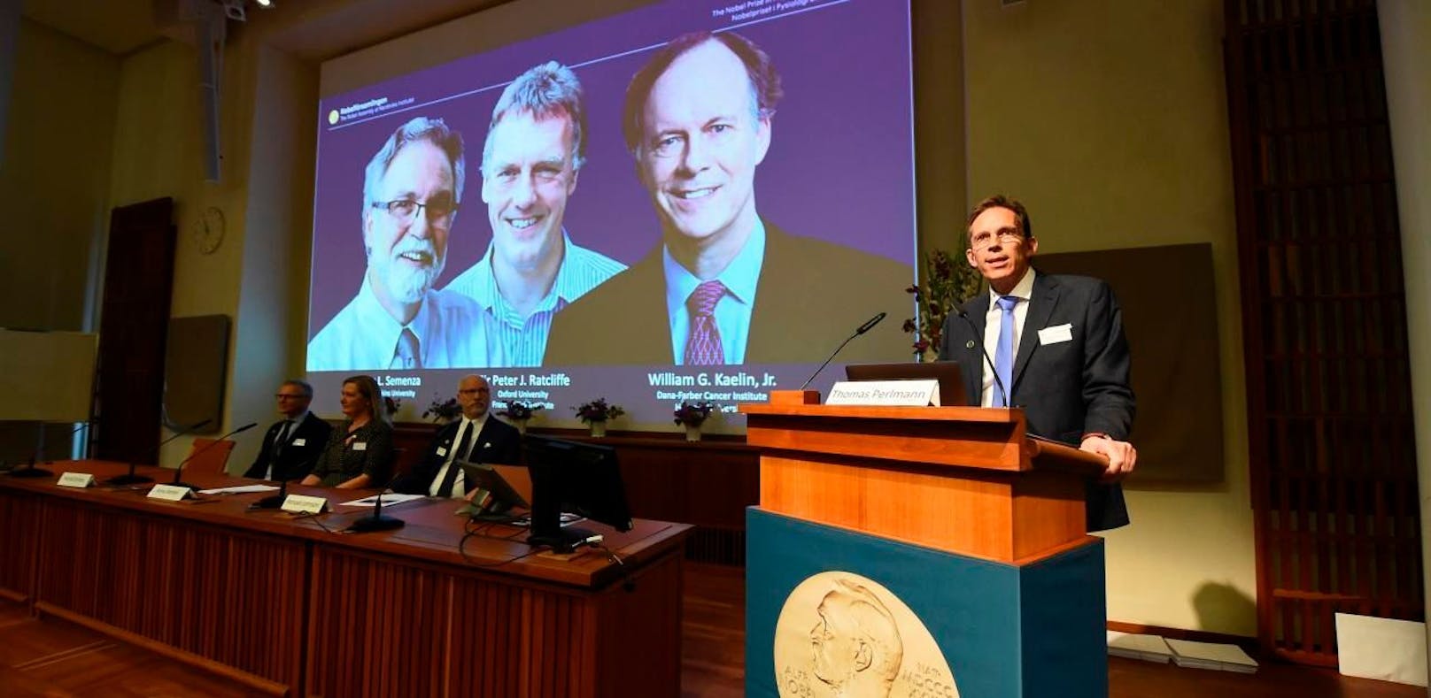 Die drei Zellforscher wurden mit dem Medizin-Nobelpreis geehrt.