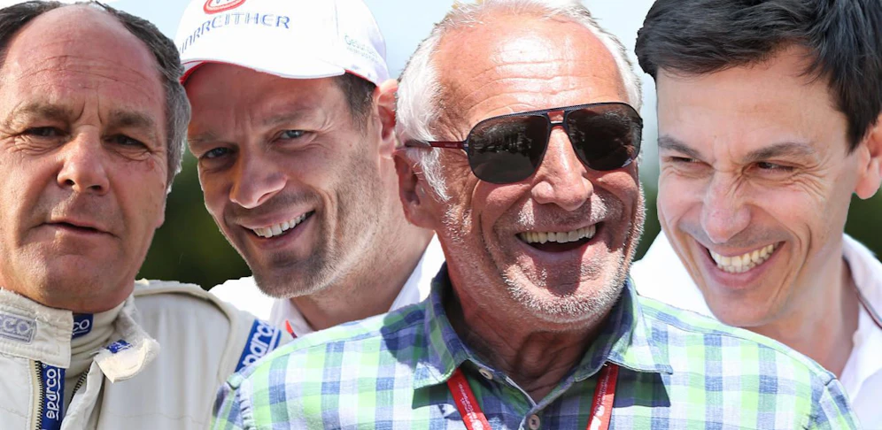 Gerhard Berger, Alexander Wurz, Dietrich Mateschitz, Toto Wolff - sie alle sind im Ranking der mächtigsten Männer im Motorsport vertreten.
