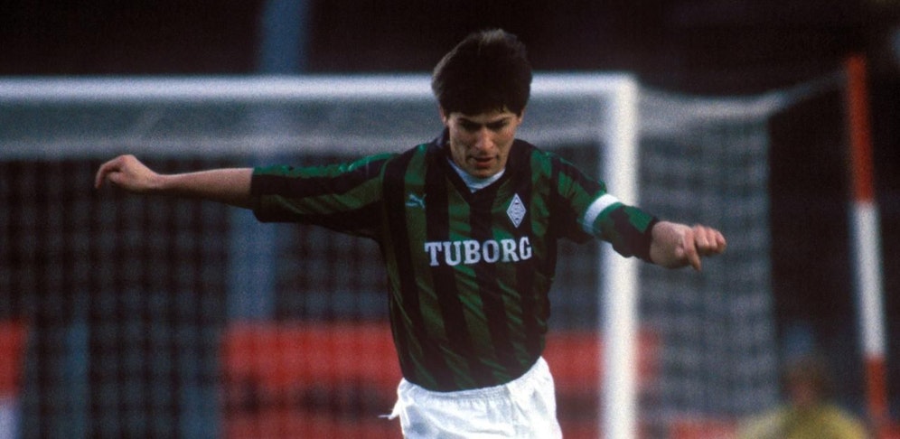 Hans-Jörg Criens 1990 im Gladbach-Trikot.