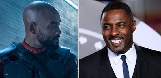 Idris Elba (re.) ersetzt Will Smith als Deadshot
