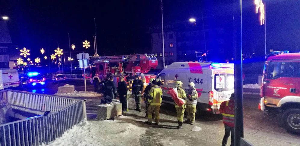 Die Einsatzkräfte waren mit mehreren Fahrzeugen vor Ort
