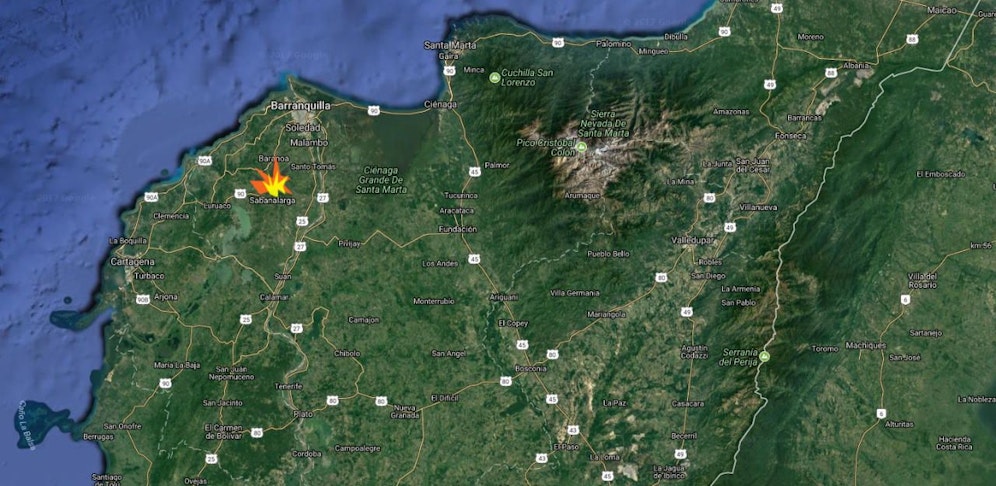 Bei einem schweren Busunfall in Kolumbien sind mindestens 14 Menschen ums Leben gekommen.