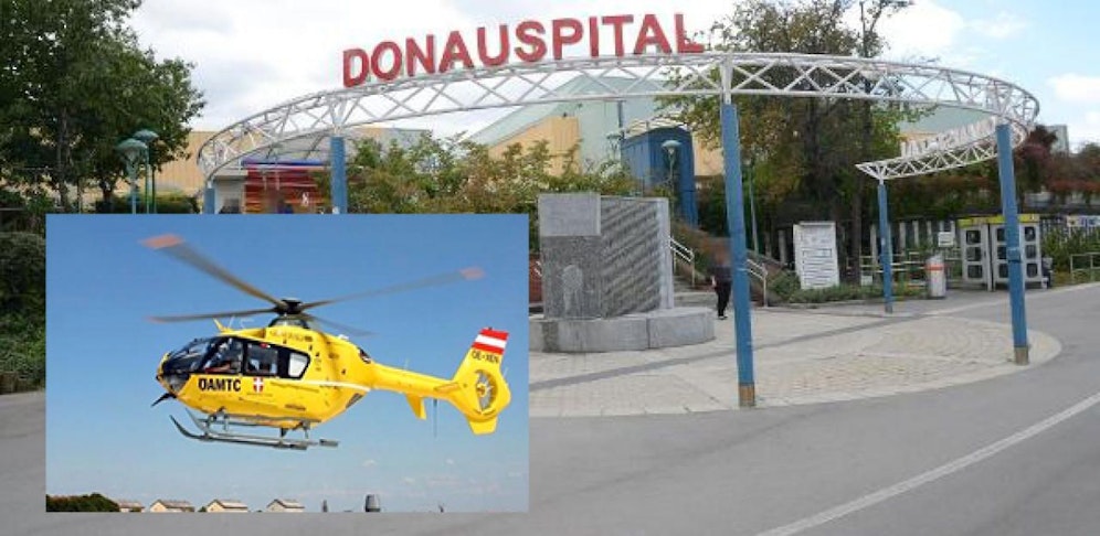 Der Bub (2) wurde per Christophorus 9 ins SMZ geflogen.