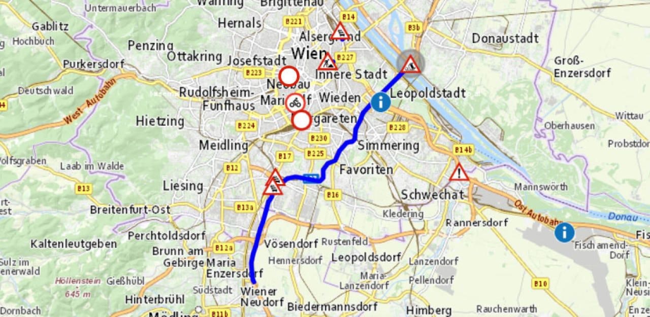 verkehrskollaps in wien tangente nach crash gesperrt osterreich heute at