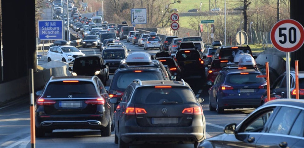 Stau-Alarm in Österreich.