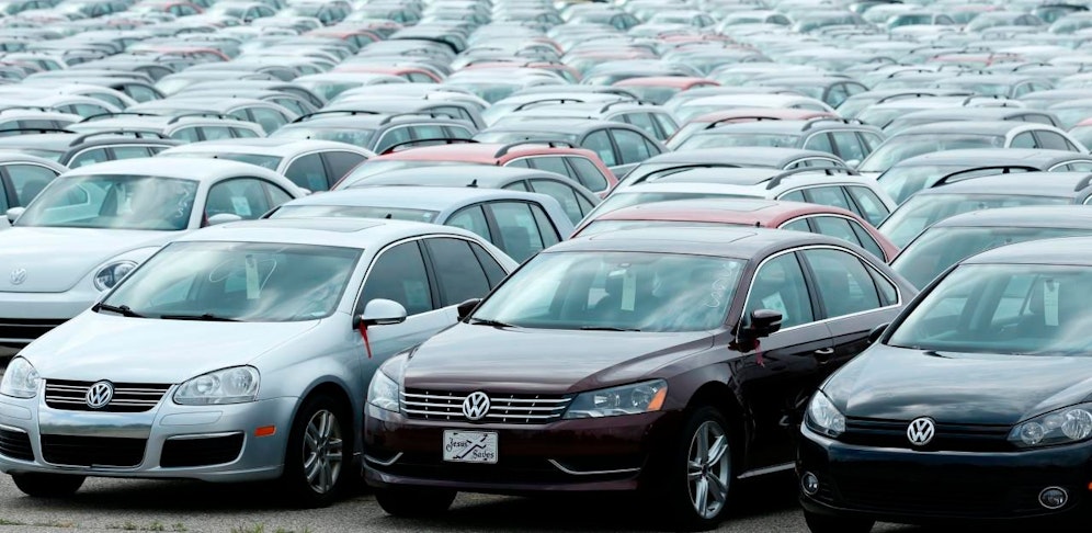 157 Gigabyte umfasste das Datenleck: Betroffen waren Branchengrössen wie Ford, VW, Toyota, GM, Fiat Chrysler und Tesla. (Archivbild)