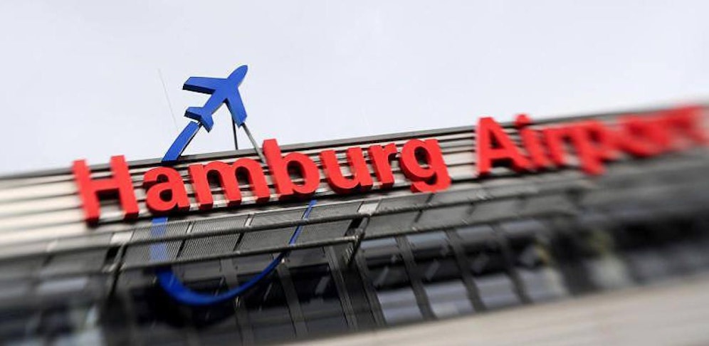 Der Hamburger Flughafen ist gesperrt.