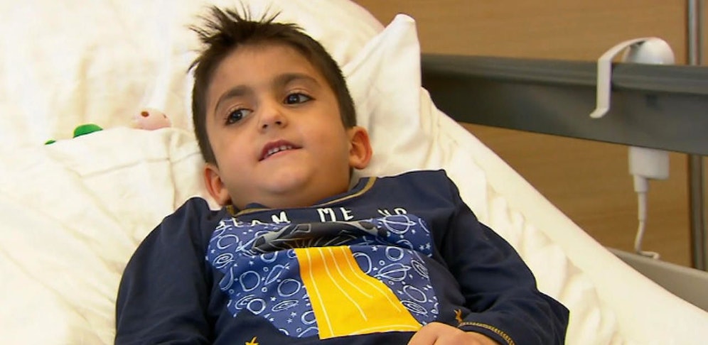 Der Fünfjährige darf Anfang kommender Woche nach Hause.