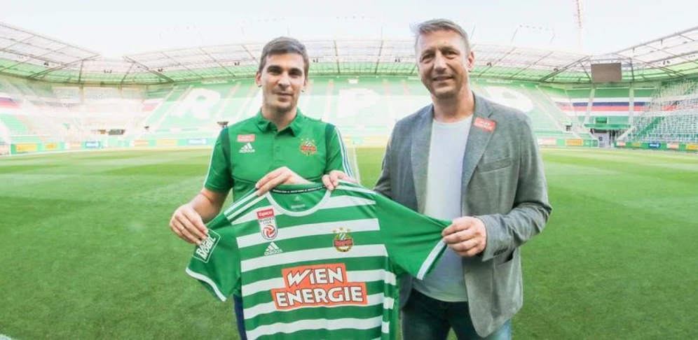 Filip Stojkovic ist Rapids jüngster Neuzugang.