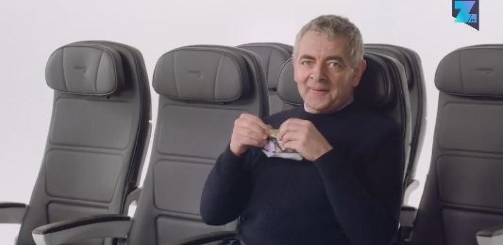 Mr. Bean als Stewardess: Airline mit lustigem Clip