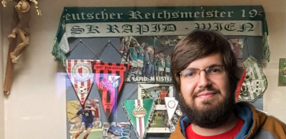 Mirza Buljubasic (re.) von der SJ Niederösterreich kritisiert Johanna Mikl-Leitner.