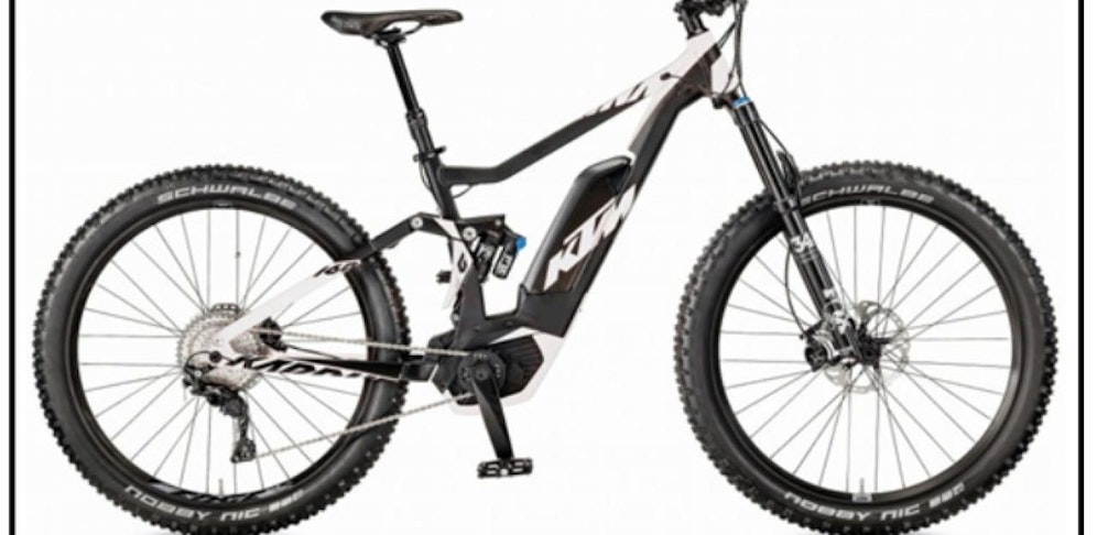 Ein KTM-Bike wurde gestohlen.