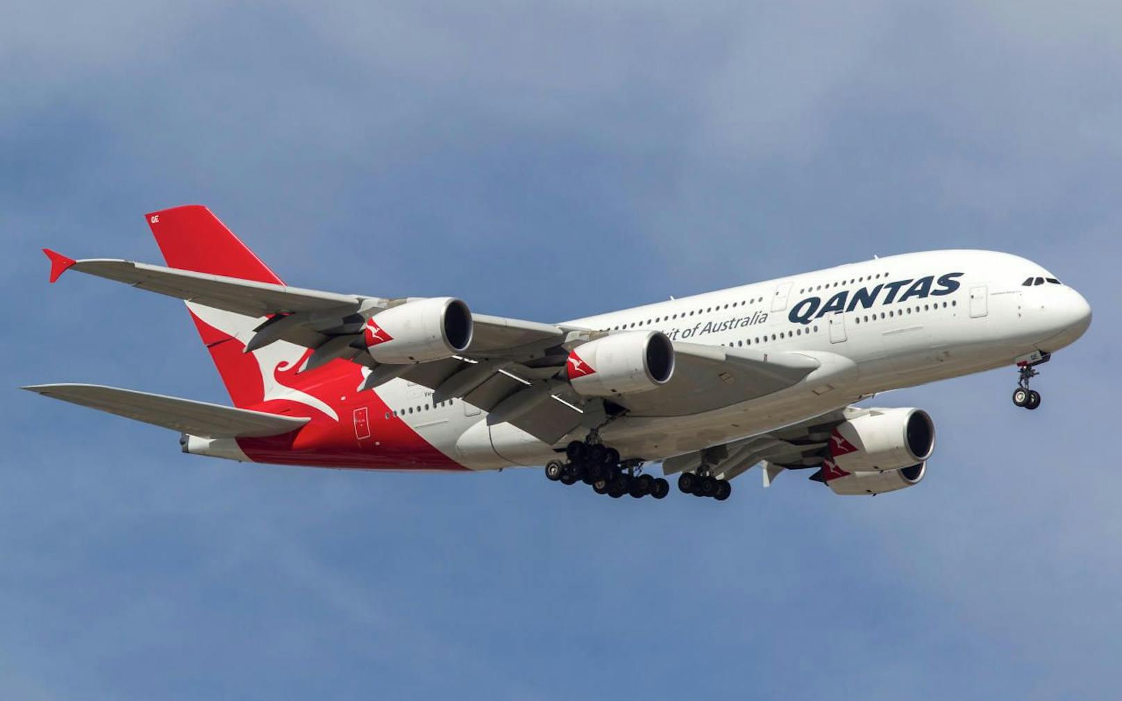 Der Qantas-Flug musste nach dem Zwischenfall gecancelt werden.
