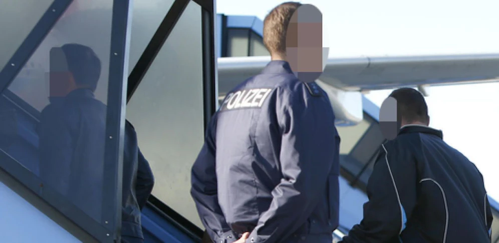 Der Mann wurde abgeschoben.
