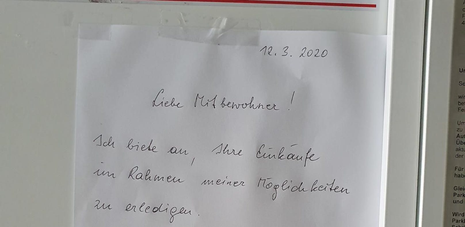 In  Mehrparteienhäuser wie etwa hier in Linz-Urfahr bieten sich Mitbewohner gegenseitig Hilfe an. 