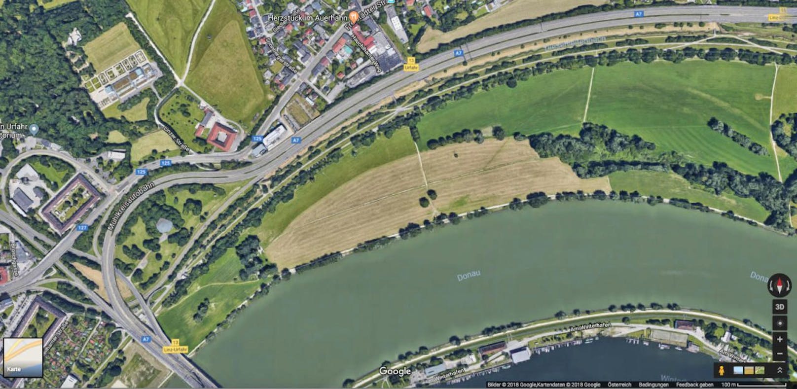 Auf der Donaulände in Urfahr wurde eine Joggerin belästigt.