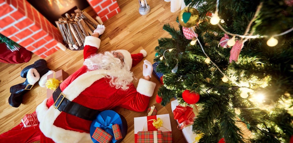 Für den Weihnachtsmann kam jede Hilfe zu spät